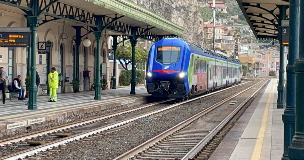 Trains from Taormina-Giardini Station in Taormina Sicily are great for day trips from Taormina