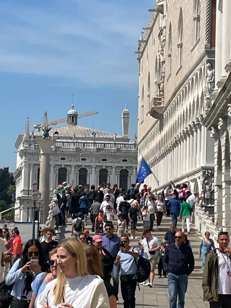 Crowds of tourists entering Venice has caused them to asses a new Venice access fee