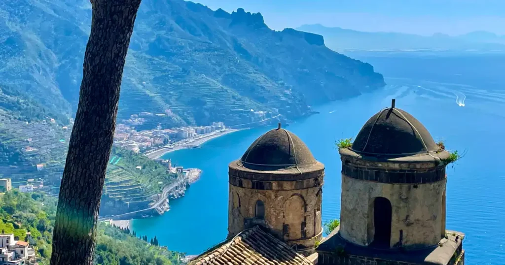 Best time to visit Ravello view from Ravello