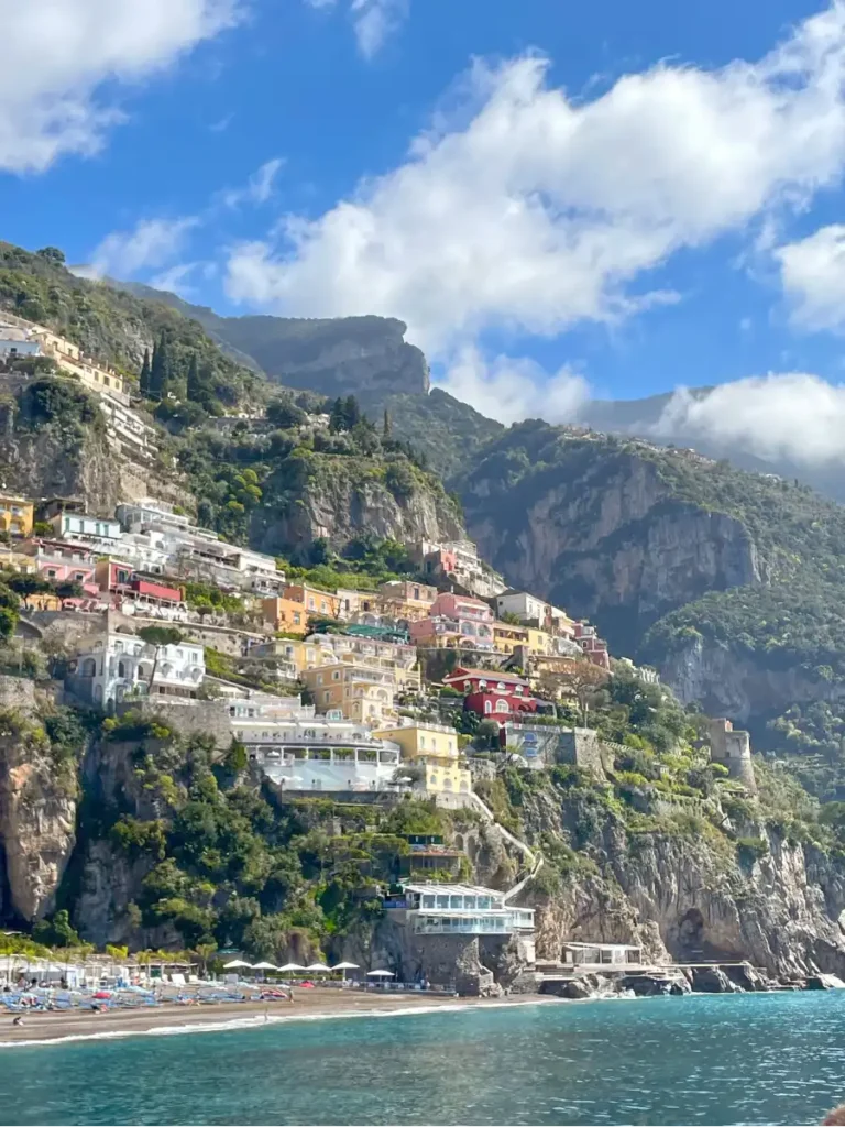 Positano View From Water