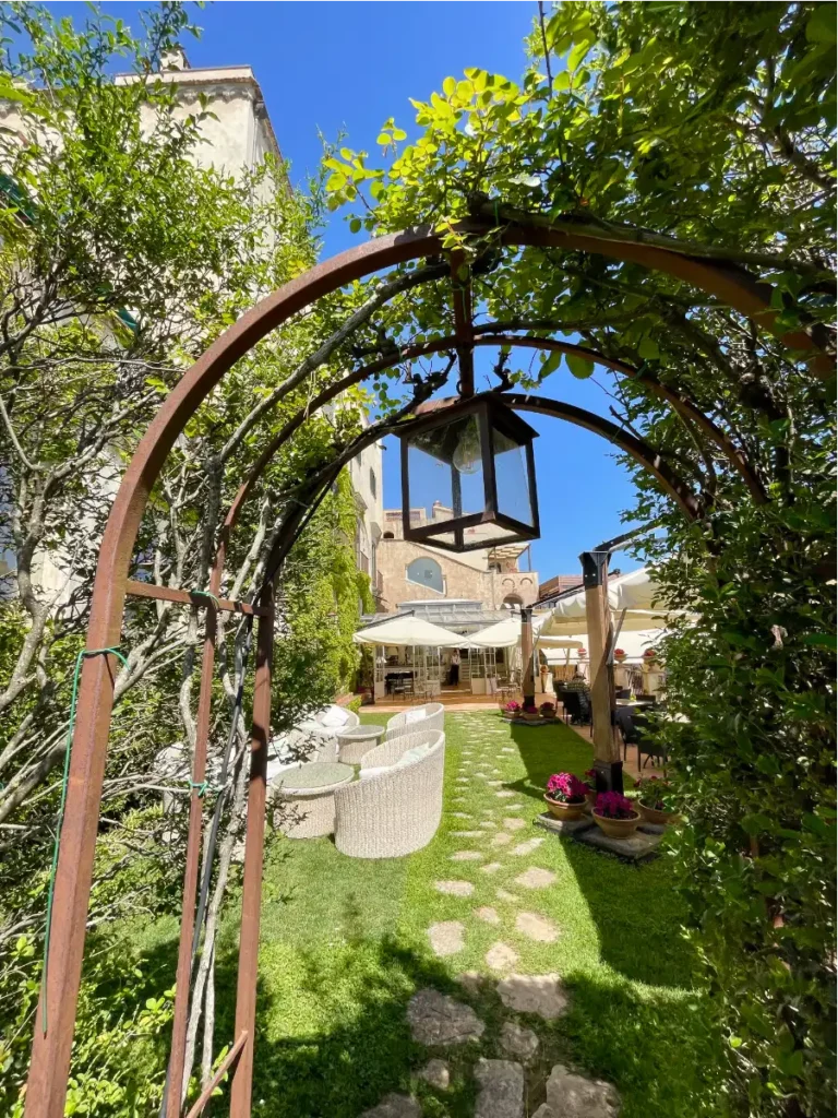 Greta Garbo Hotel arched Arbor