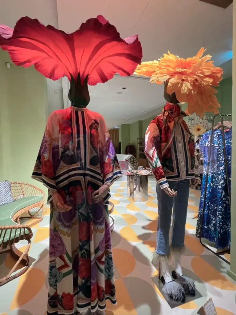 Shopping in Taormina on Corso Umberto view of store window