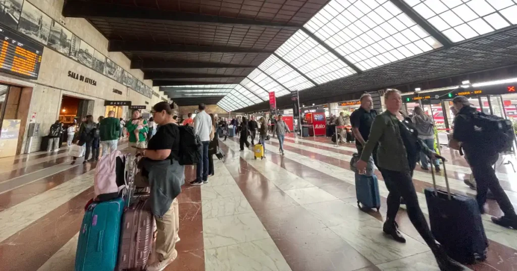 Interior of Florence Train Station