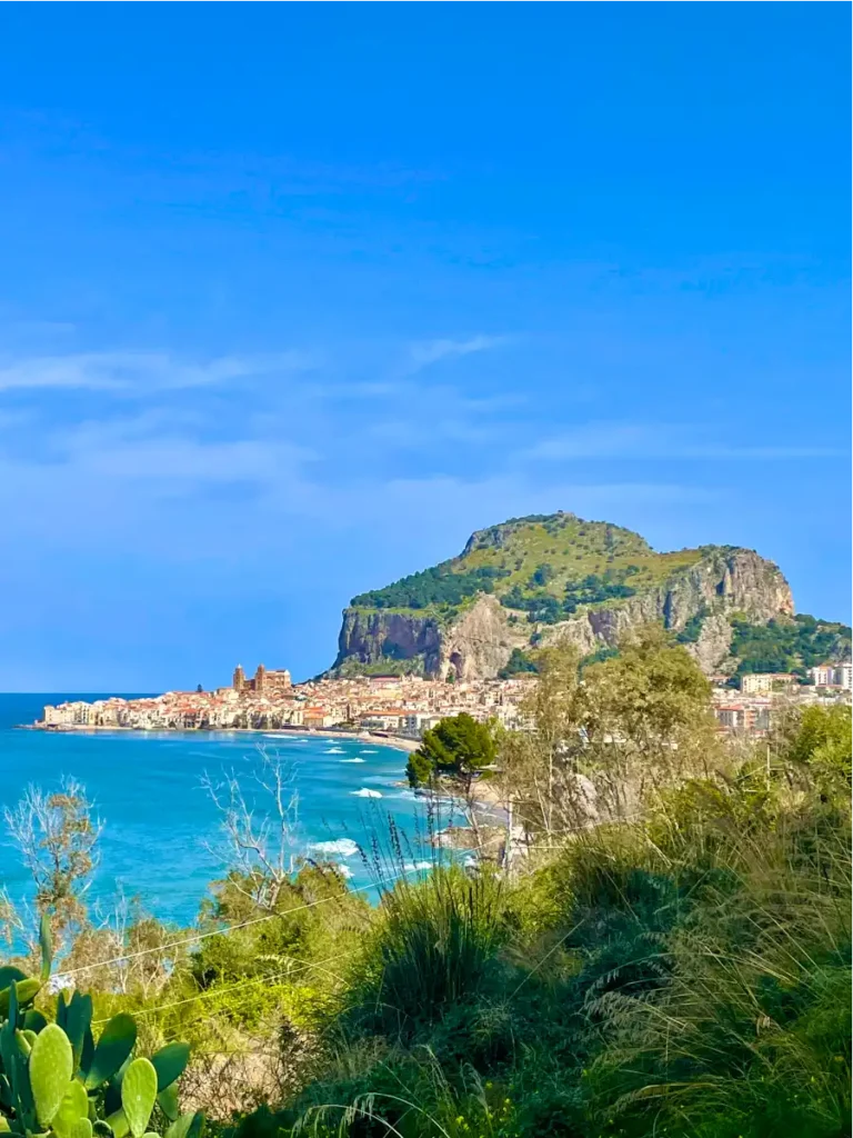 Cefalu view from above