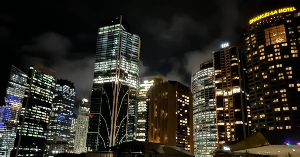 Sydney Night Sky