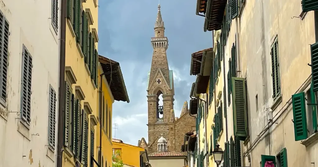 Florence Street with Cathedral in the background