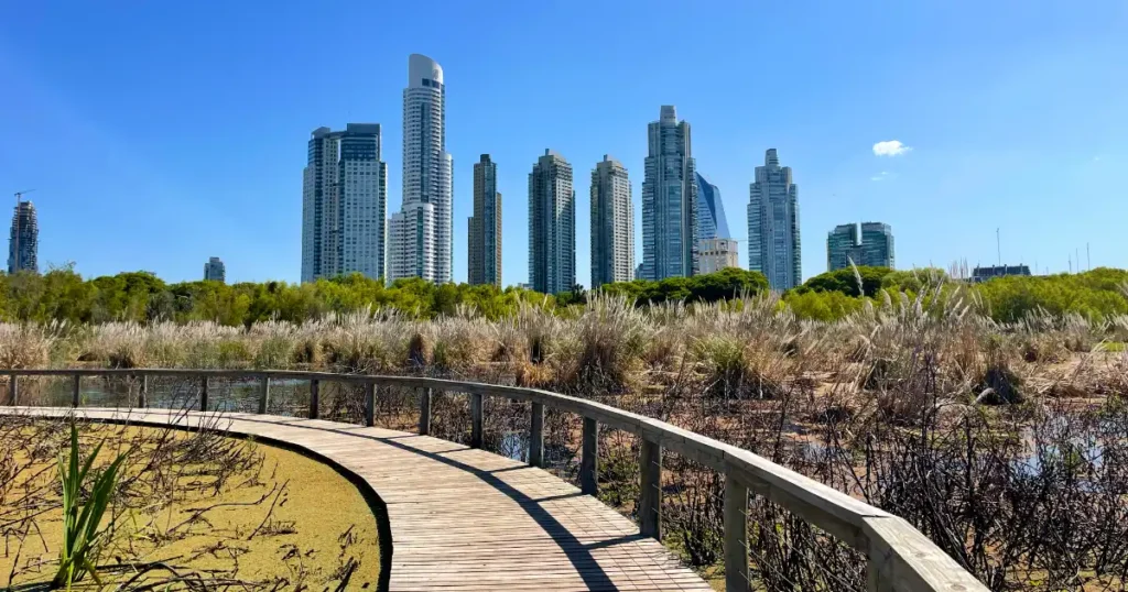 Ecological Park in Puerto Madero Buenos Aires