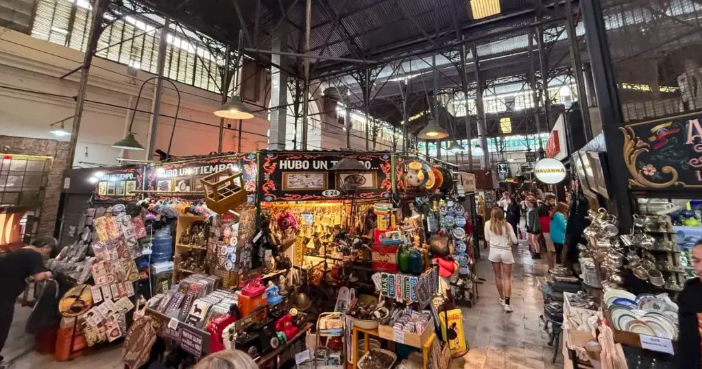 San Telmo Market Stall in Buenos Aires