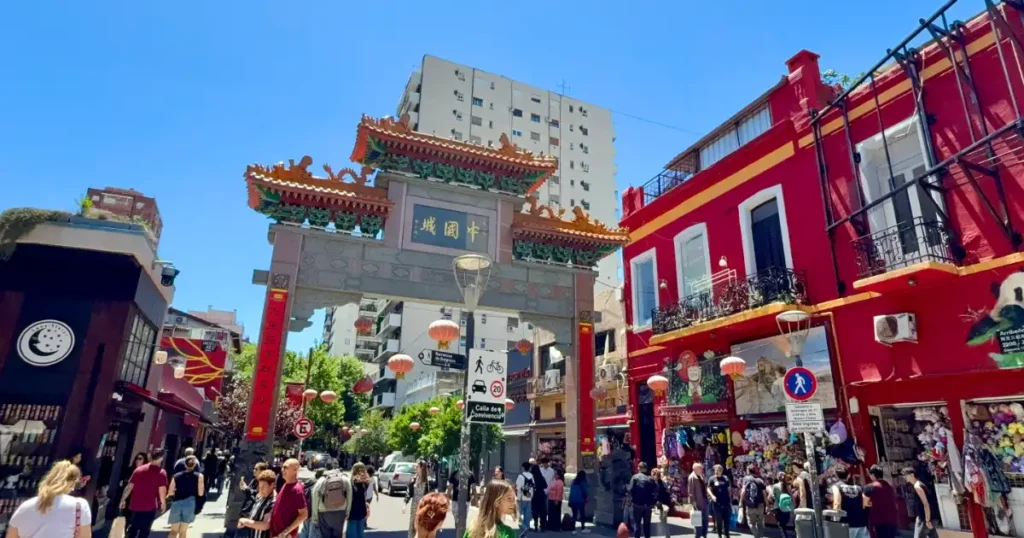 Barrio Chino Grand Entrance to the streets of China Town