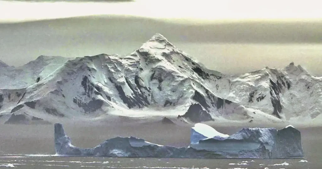 Icebergs in Antarctica near Elephant Island